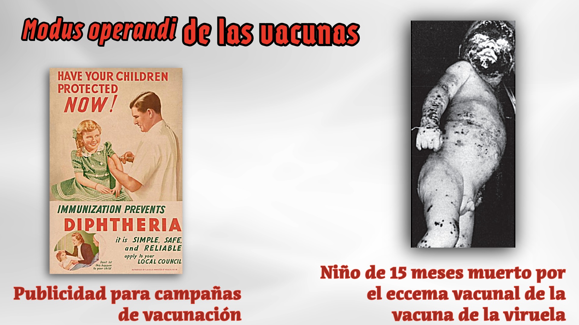 Modus operandi de las vacunas