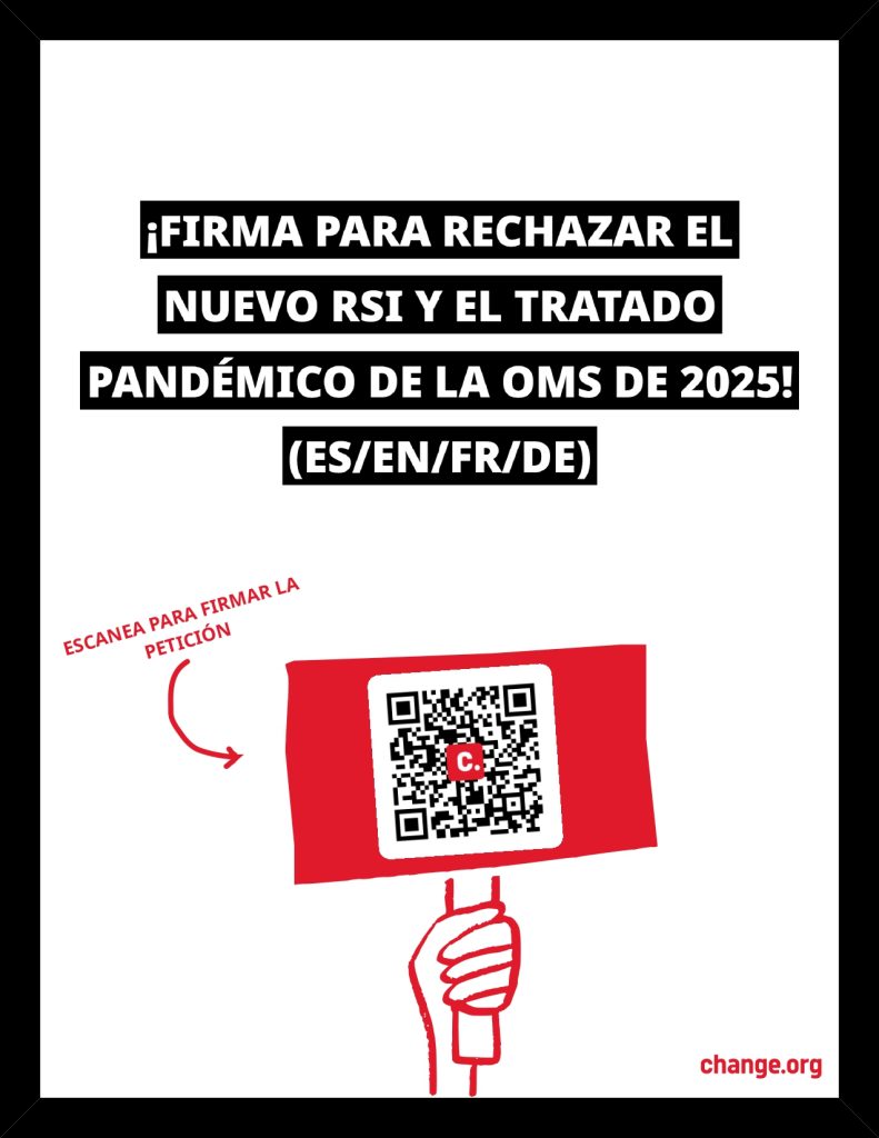 No al RSI ni al Tratado de Pandemias 2