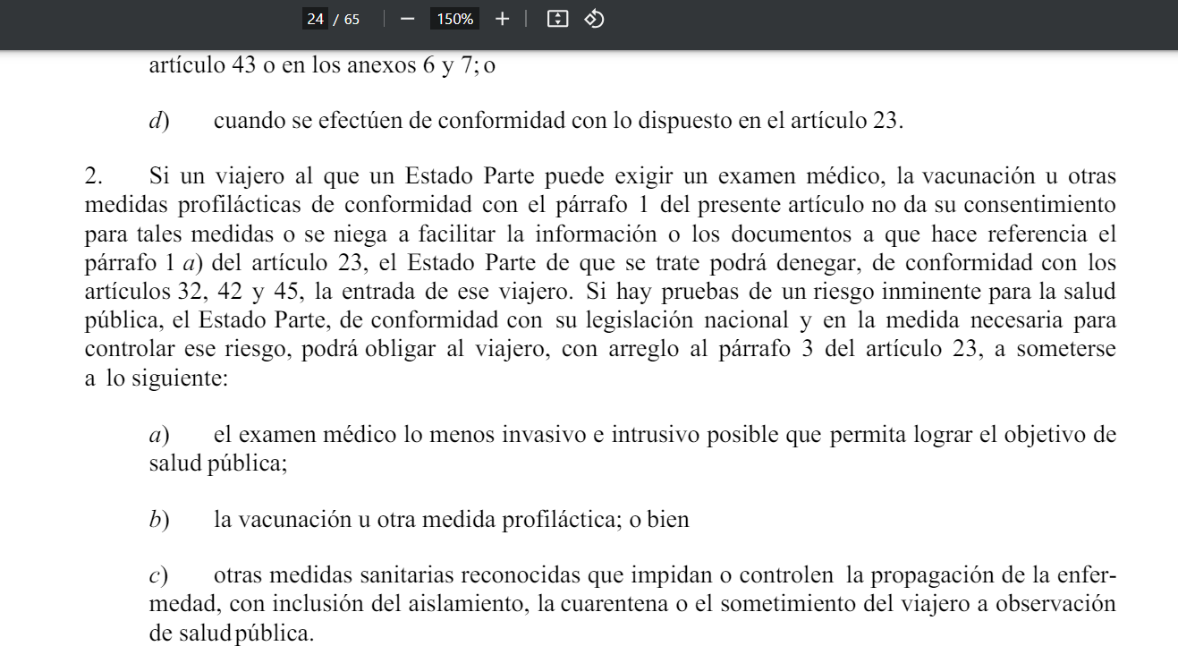 RSI, artículo 31, punto 2
